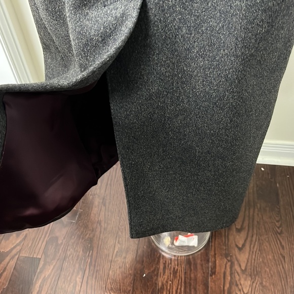 Vintage Freedman Boyfriend Oversized Outerwear Wool Trench Slouch Coat Sz large - Picture 10 of 13